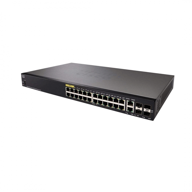 سوییچ 24 پورت سیسکو SG350-28MP