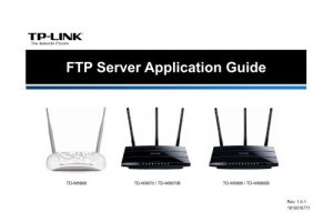 قابلیت Ftp server مودم‌های تی ‌پی ‌لینک چیست و نحوه استفاده از آن چگونه است؟