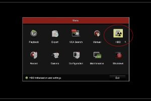 پاک کردن تصویر از روی دستگاه ضبط NVR و DVR